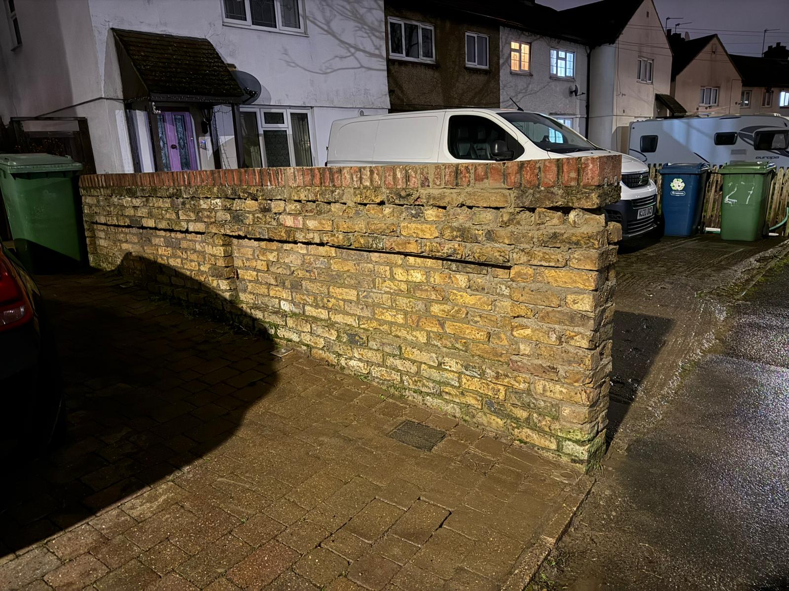 Brick wall repair