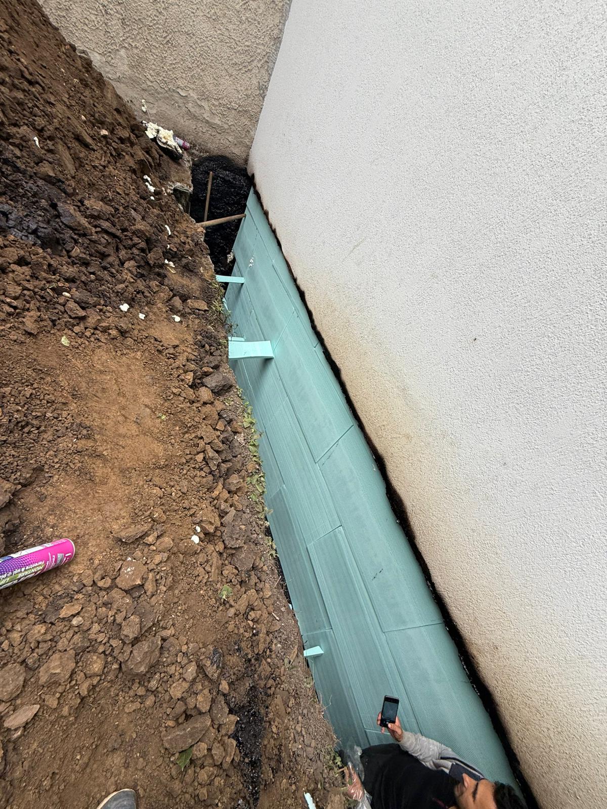 Foundation waterproofing